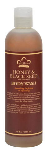 Nubian Heritage Body Wash, Miel Y Semillas Negras, 13 Onzas