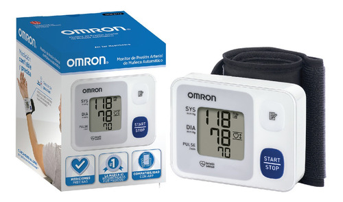 Tensiómetro De Muñeca Omron Hem6124 Control