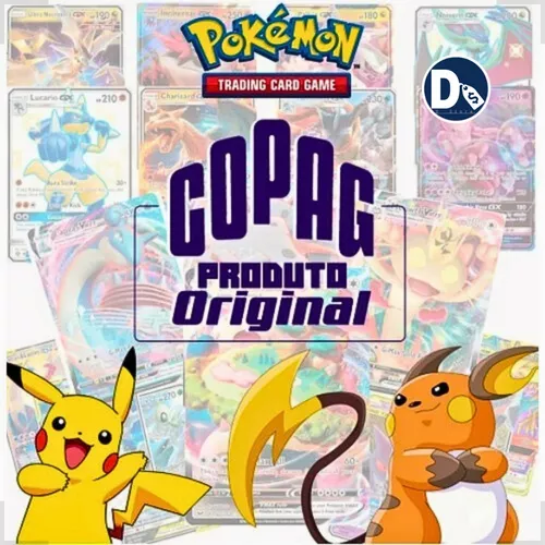 Kit 100 Cartas Pokémon Aleatórias Sem Repetidas