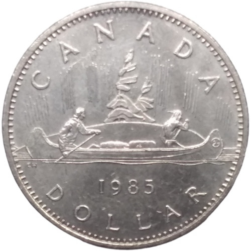 Moneda Canadá 1 Dólar Año 1985 Elizabeth I I Envío $60