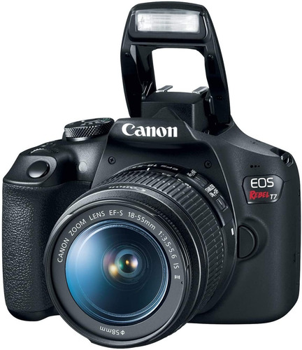 Imagen 6 de 7 de Camara Canon Eos Rebel T7 24.1mp Dslr Con Lente Ef-s 18-55mm
