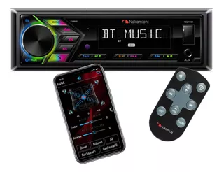 Autoestereo Nakamichi Con Usb + Bluetooth App Estereo Nq711b