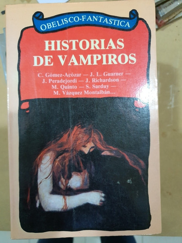Libro:historia De Vampiros-obelisco