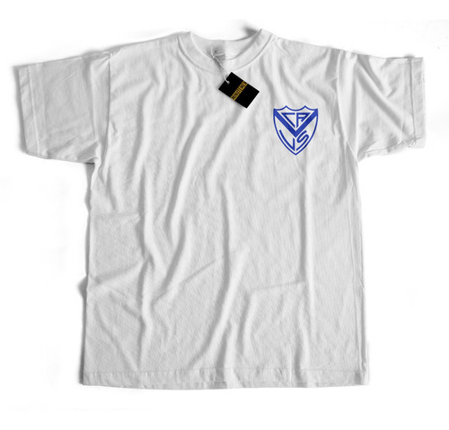 Remera De Velez Sarsfield Escudo Futbol