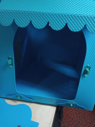 Casinha P/pets Baby House Com Toldo (Usado)