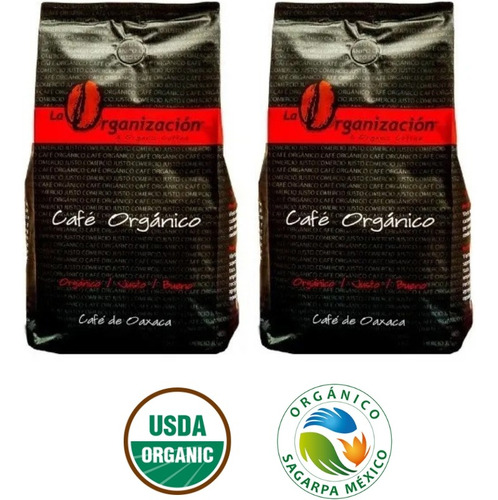 Café La Organización & Organic Coffee En Grano O Molido 2 Kg