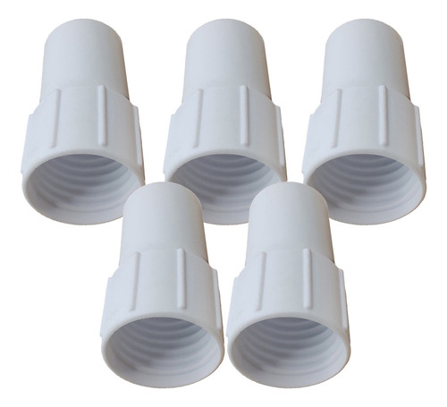 5 Piezas Blanco Piscina Manguera De Vacío Manguito Conector