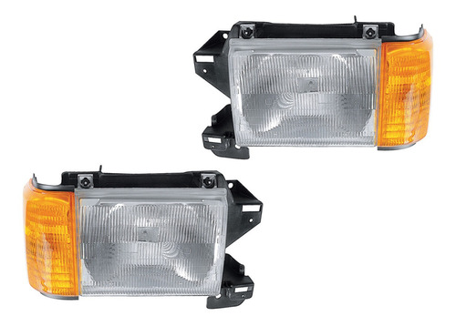 Par De Faros Depo Ford F-150 1987 1988 1989 1990 1991