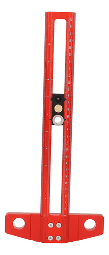 Regla De Marcado Tipo T Cuadrada De 30 Cm, Escala Métrica En