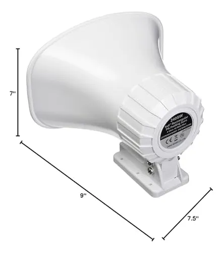 Altavoz De Bocina Pa Estándar Std-240sw 240sw De 5 X 8