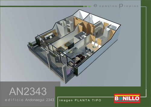Imagen 10 de 11 de Departamento 2 Ambientes Venta Villa Urquiza