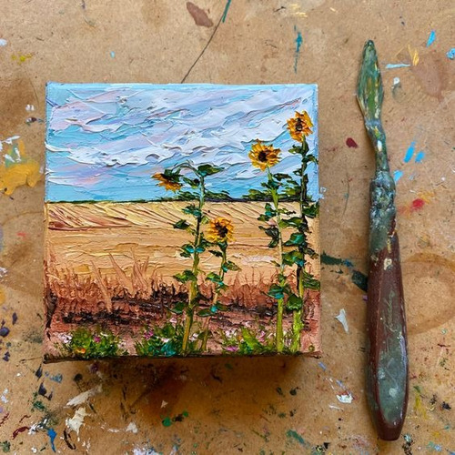 10 Bastidormini Carton C/tela Pinto 10x12cm P/oleo-acrilico