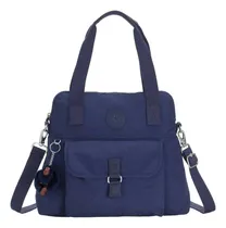 Comprar Bolsa shopper Kipling Pahneiro color ink blue tonal
