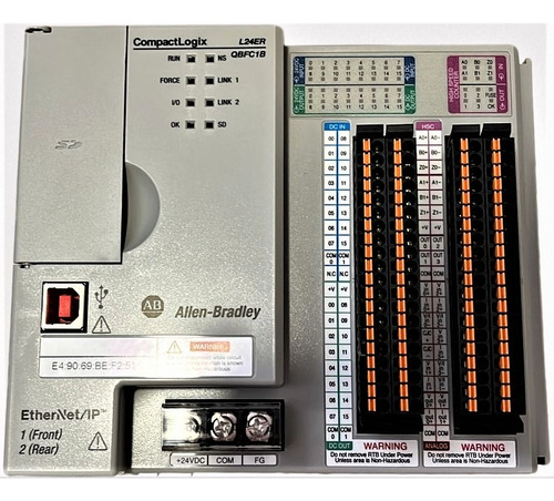 Plc Allen Bradley Compactlogix Mod. 1769-l24er-qbfc1b