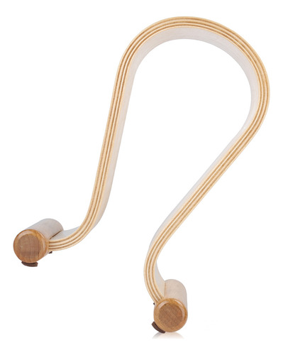 Soporte Para Auriculares En Forma De U, Color Abedul, Madera