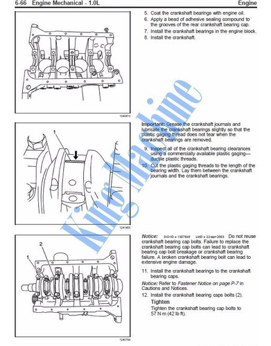 Manual Taller-reparacion Motor Chevrolet Spark 2005-2009 *