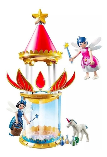 Imagen 4 de 7 de Playmobil 6688 Torre Flor Magica Con Luz - Original