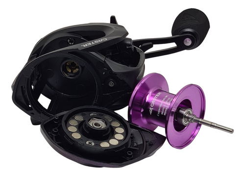 Imagen 10 de 10 de Reel Huevito Caster Unlimited Pro 110 Baitcast 10 Rulemanes