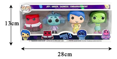 Funko Pop Disney Intensamente 2 Inside Out Furia, Alegría