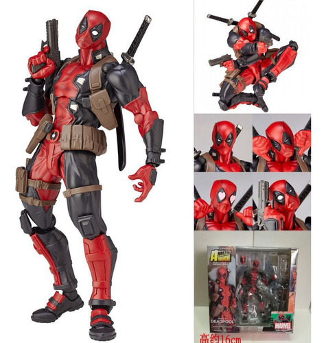 Yamaguchi Deadpool Superhero Acción Figura Juguete Regalo