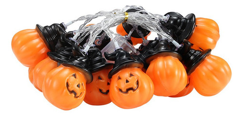 - Sd Mc Serie Calabaza Sombrero Bruja Luz Led Halloween