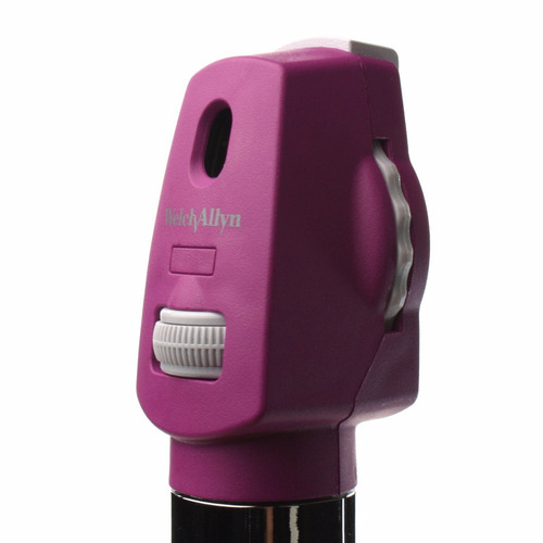 Imagen 4 de 10 de Oftalmoscopio Welch Allyn Pocket Led 2.5v Con Mango Purpura