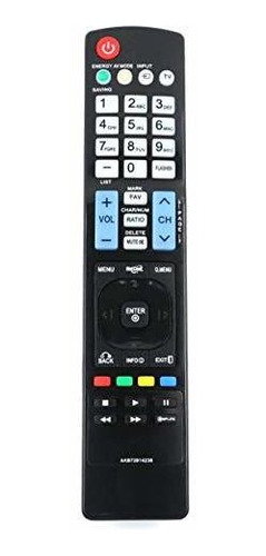 Akb72914238 Reemplazo Remoto Para LG Tv 42le5350 47le5350 42