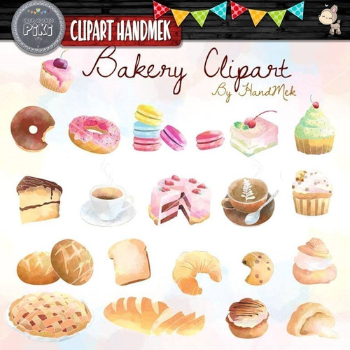 Pack Imagenes Dulces Panaderia Dona Merienda + Regalo A1