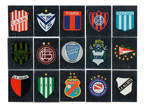 Figuritas Futbol Argentino Apertura 2010 Metalizadas Con Dif