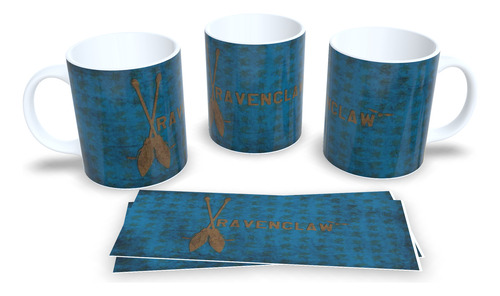 Taza Harry Potter Slytherin Griffindor Hufflepuff Ravenclaw