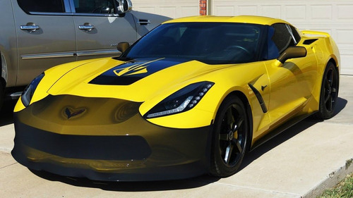 Máscara C7 Corvette Stingray Novistretch Con Sujetador Delan