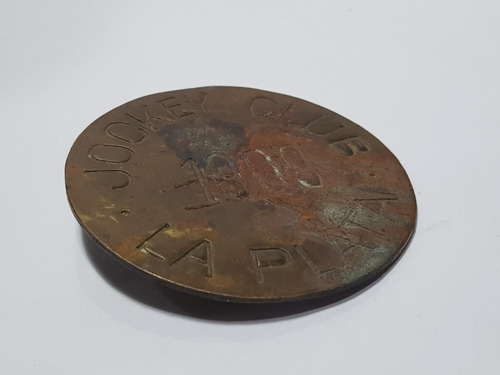Imagen 5 de 5 de Antiguo Pin Cucarda Jockey Club Laplat Hípica 1900 Mag 59062