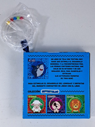 El Mar - Colección Entretelas - Libro De Tela Para Bebes