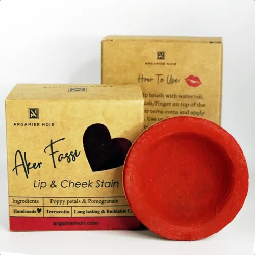 Arganier Noir Aker Fassi Lip And Cheek Stain: Color Edificab