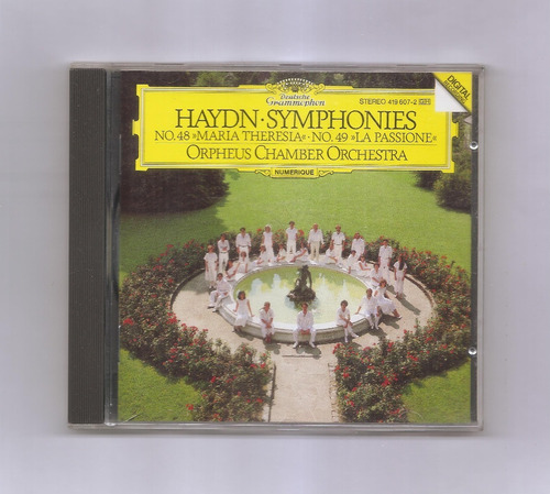 Haydn Symphonies 48 & 49 Orpheus Chamber Orchestra Cd Usado