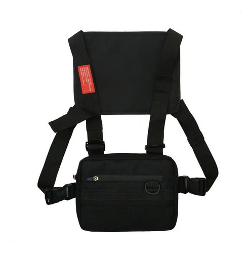 Riñonera Hombre Bolso Pecho Tactico Chest Bag Deportiva Trap