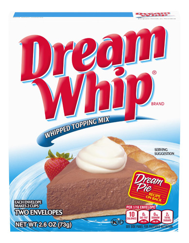 Dream Whip Mezcla De Cobertura Batida - 12 Cajas De 2.6 Oz 