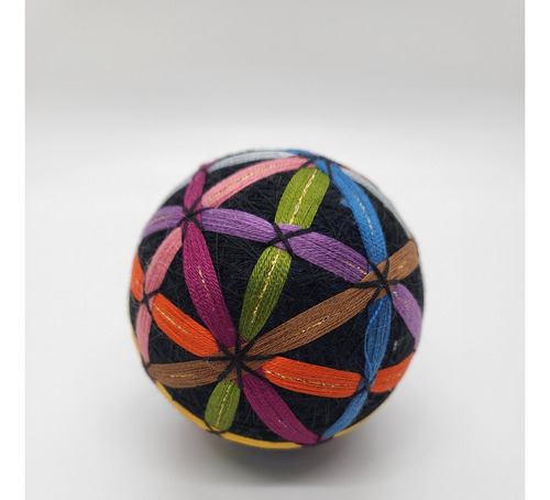 Pelotas Temari Tradicional Japonesa Seda Set De 7 Importadas (Usado)