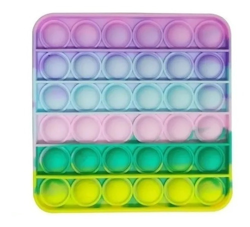 Imagen 2 de 3 de Pop It Colores Pastel Mmulticolor Original Importados Varios