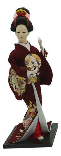 Escala 1:6 Femenina Muñeca Kimono Japonesa Geisha Juguete