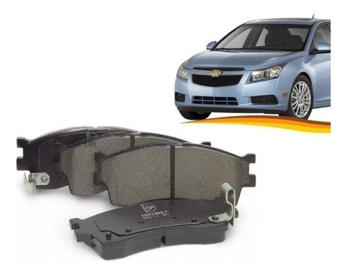 Pastillas Freno Chevrolet Cruze 2010/2015- Kit De 8 Pzas