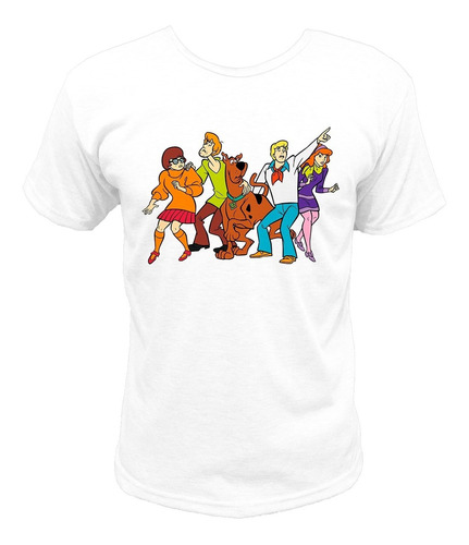 Remera Sublimada Adulto Unisex Scooby Doo Personajes