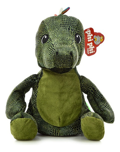 Mochila De Peluche Dinosaurio 30cm - Phi Phi Toys