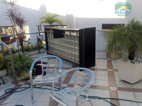Imagem 10 de 11 de Cobertura Luxo Para Venda Ou Locação - Manaíra - João Pessoa - Pb - Co0045