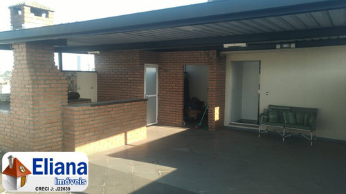 Imagem 2 de 15 de Cobertura 2 Dormitórios 140 M² - Vl. Cecilia Maria - Mac5693