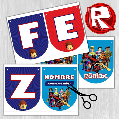 Kit Imprimible Roblox Deco Y Candy Personalizado