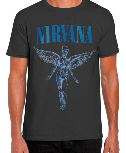 Nirvana, In Utero, Unisex, Serigrafia Cuotas interés