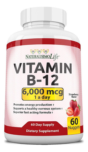 Vitamina B12 Naturalisimolife - Un - Unidad A $3469