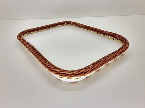5 Unidades Cesto 40x30x2 Fibra Pead Lavável Ref 00432