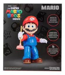 Super Mario Bros Movie Figura Mario Bros Fontanero Original